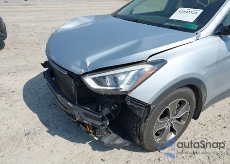 2013 Hyundai Santa Fe Gls from USA, damaged, VIN KM8SMDHF6DU015352